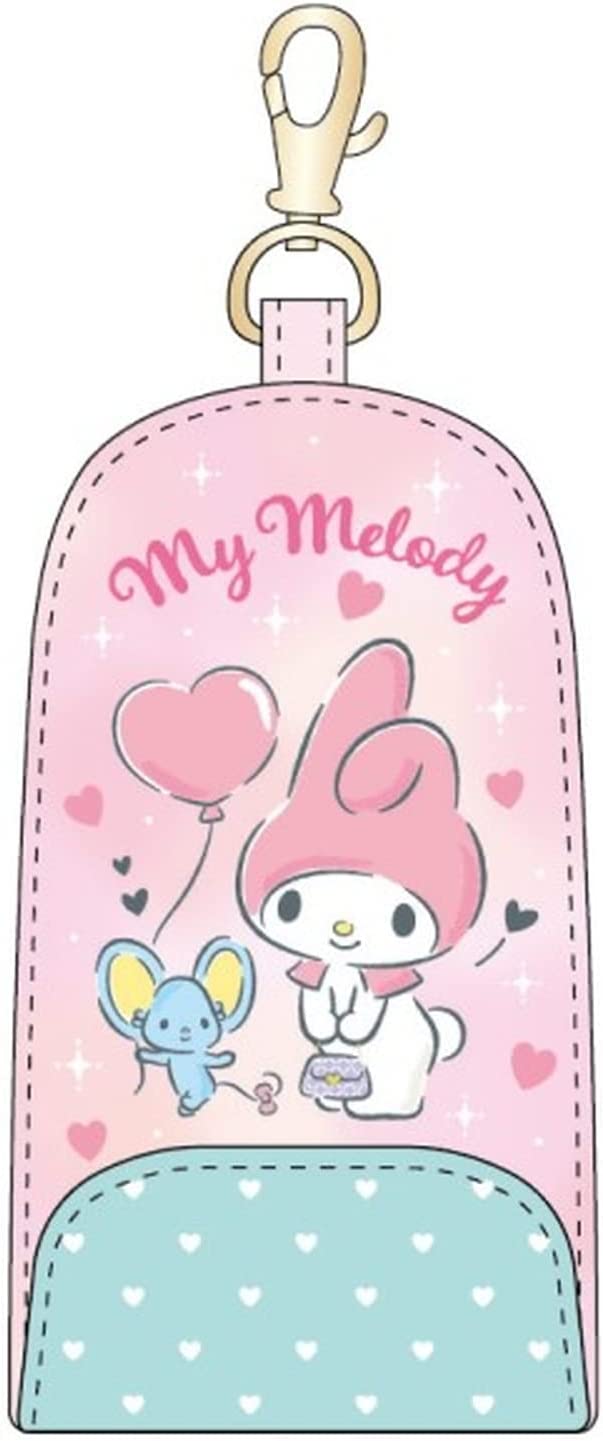 リールキーケース サンリオ マイメロディ H125×W70×D8mm CRE2-MM(キャラクターグッズ)