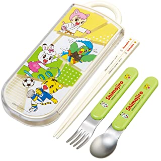 スケーター 弁当用箸 子供用 トリオセット 箸 スプーン フォーク しまじろう スポーツ 16.5cm TACC2(キ..