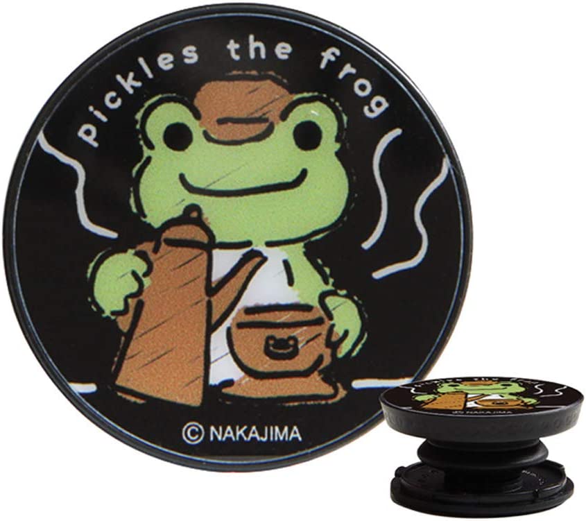 グランサンク かえるのピクルス POCOPOCO スマホグリップ【カフェ】 MPI-09E(キャラクターグッズ)