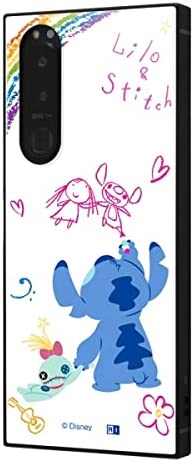 Rakuten - Xperia 5 III /『ディズニーキャラクター』/耐衝撃ハイブリッドケース KAKU/『リロ＆スティッチ/落書き』(キャラクターグッズ)