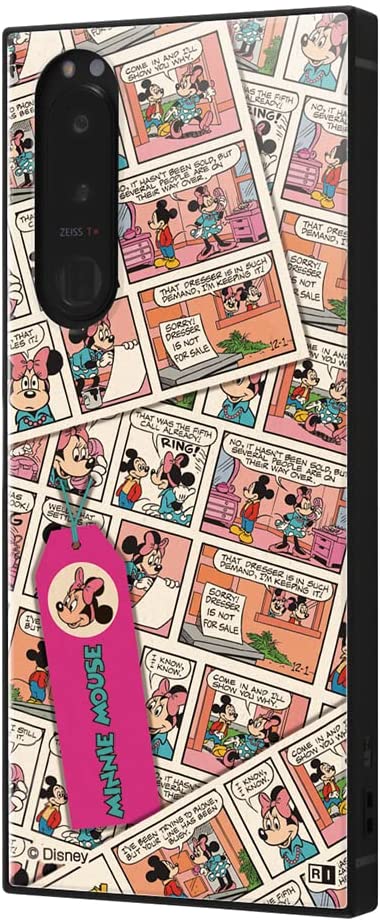 Rakuten - Xperia 5 III /『ディズニーキャラクター』/耐衝撃ハイブリッドケース KAKU/『ミニーマウス/comic』(キャラクターグッズ)