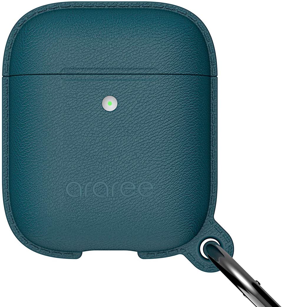 Rakuten - araree(アラリー) AirPods Case POPS (Wireless Charging Case) フォレストブルー AR16459AP
