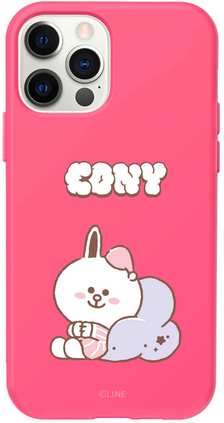 Rakuten - [LINE FRIENDS 公式ライセンス品] iPhone 12 ケース 12 Pro ソフト ケース ライン フレンズ [ コニー マット仕上げ TPU アイフォン 12 プロ カバー ] Dreamy Night CONY KCE-CSB072【国内正規品/(キャラクターグッズ)