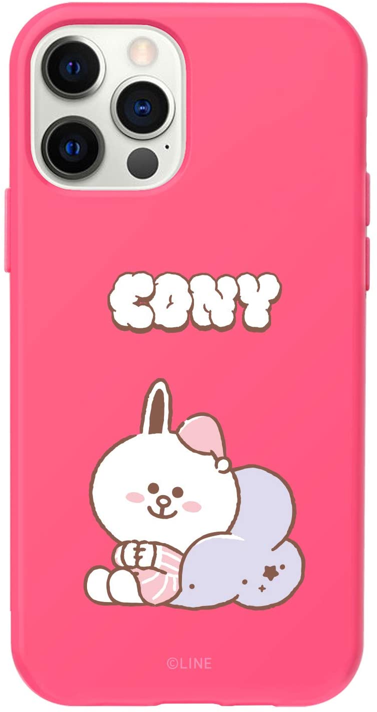 [LINE FRIENDS CZXi] iPhone 12 P[X 12 Pro \tg P[X C tY [ Rj[ }bgdグ TPU ACtH 12 v Jo[ ] Dreamy Night CONY KCE-CSB072yKi/(LN^[ObY)