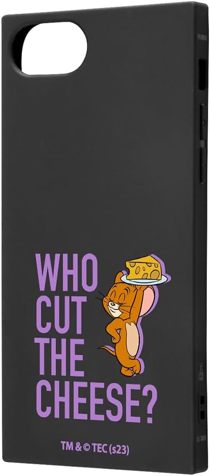 Rakuten - イングレム iPhone SE（第3世代）/ iPhone SE（第2世代）/ 8 / 7 / ケース トムとジェリー/ソフトケース KAKU / ジェリー_チーズ(キャラクターグッズ)