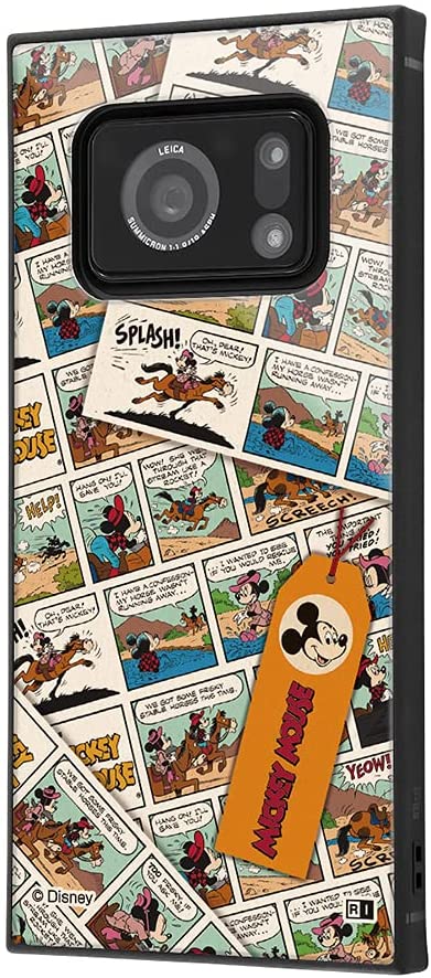 Rakuten - AQUOS R6/『ディズニーキャラクター』/耐衝撃ハイブリッドケース KAKU/『ミッキーマウス/comic』(キャラクターグッズ)
