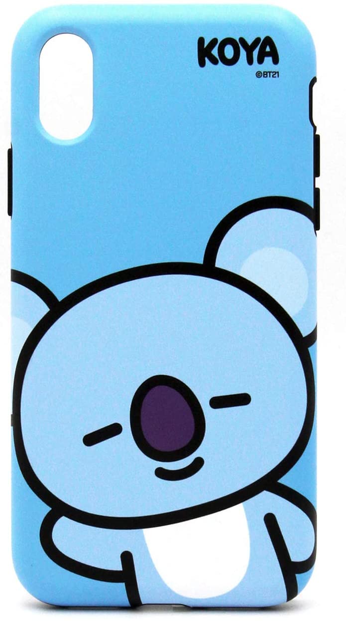 BT21 iPhoneXR X}zP[X DUAL GUARD HI KOYA ACtH Jo[ 6.1C` CX[dΉy/(LN^[ ObY)