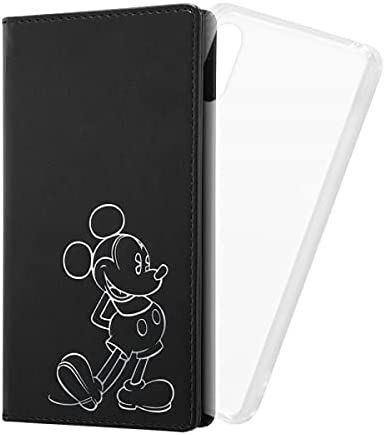 Rakuten - Xperia Ace II 『ディズニーキャラクター』/手帳型 FLEX CASE ホットスタンプ/『ミッキーマウス』(キャラクターグッズ)