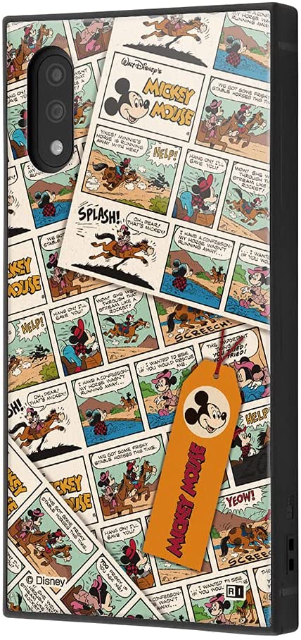 Rakuten - Xperia Ace II/『ディズニーキャラクター』/耐衝撃ハイブリッドケース KAKU/『ミッキーマウス/comic』(キャラクターグッズ)