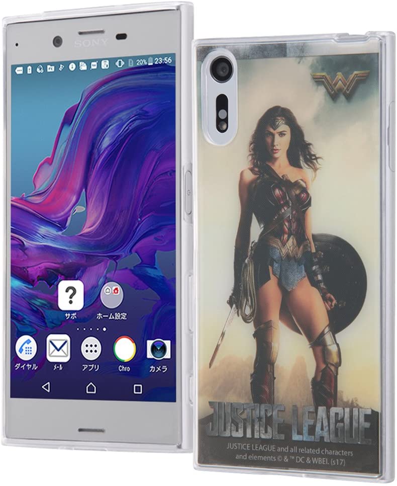 Rakuten - Xperia XZS/Xperia XZ ジャスティス・リーグ TPU/スマホケース 背面パネル/ワンダーウーマン(キャラクター グッズ)