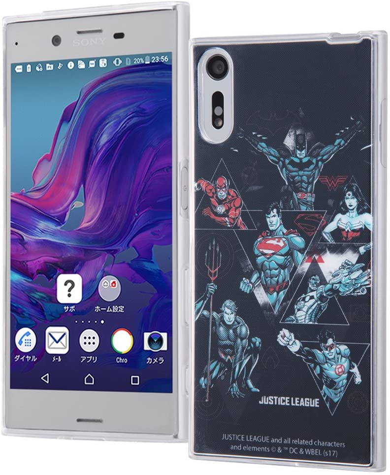 Rakuten - Xperia XZS/Xperia XZ ジャスティス・リーグ TPU/スマホケース 背面パネル/集合A(キャラクター グッズ)