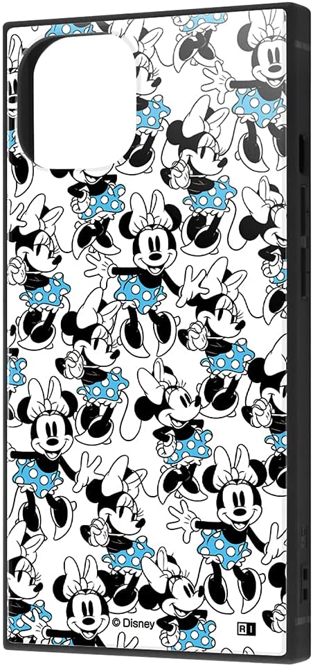 Rakuten - イングレム iPhone 13 /『ディズニーキャラクター』/耐衝撃ハイブリッドケース KAKU/『ミニーマウス/総柄』(キャラクターグッズ)