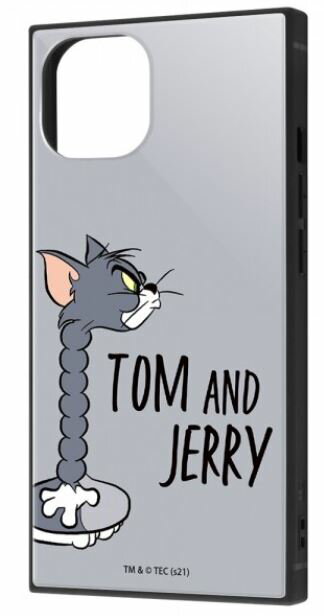 Rakuten - iPhone 13 /『トムとジェリー』/耐衝撃ハイブリッドケース KAKU/おかしなトム1(キャラクターグッズ)