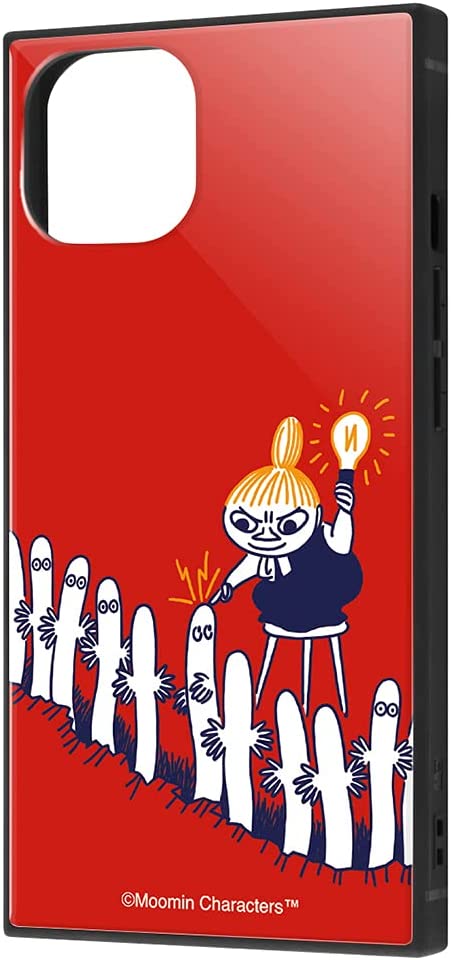Rakuten - イングレム iPhone 13 /『ムーミン』/耐衝撃ハイブリッドケース KAKU/リトルミイとニョロニョロ(キャラクターグッズ)