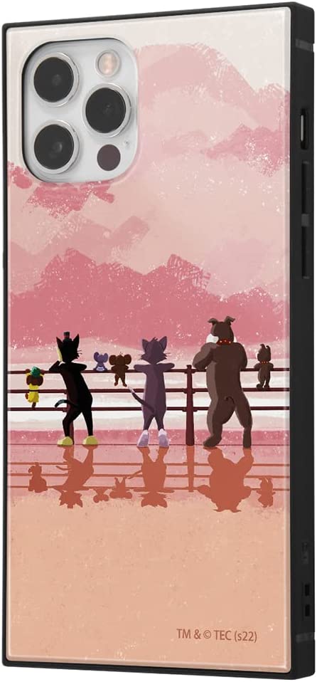 Rakuten - iPhone 12 / 12 Pro / 『トムとジェリー』/耐衝撃ハイブリッドケース KAKU / アートコレクション_仲間たち(キャラクターグッズ)