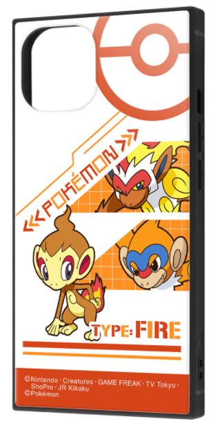Rakuten - iPhone 13 /『ポケットモンスター』/耐衝撃ハイブリッドケース KAKU/ヒコザル(キャラクターグッズ)