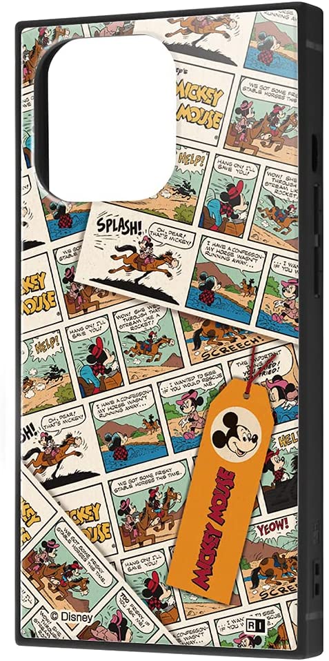 Rakuten - iPhone 13 Pro /『ディズニーキャラクター』/耐衝撃ハイブリッドケース KAKU/『ミッキーマウス/comic』(キャラクターグッズ)