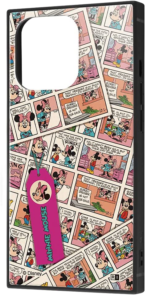 iPhone 13 Pro /『ディズニーキャラクター』/耐衝撃ハイブリッドケース KAKU/『ミニーマウス/comic』(キャラクターグッズ)