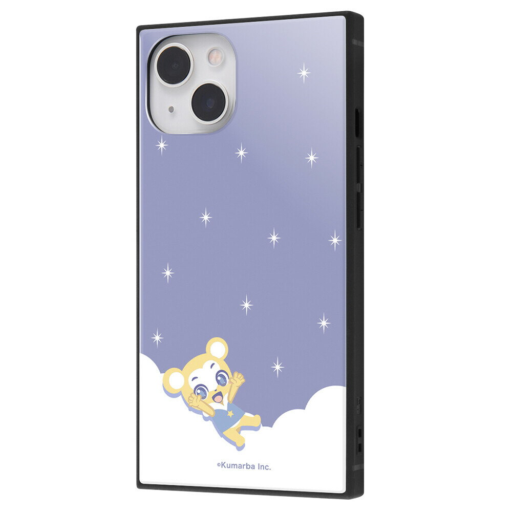 Rakuten - iPhone 13 / 『クマーバ』/耐衝撃ハイブリッドケース KAKU / きらきらぼし_ブルー(キャラクターグッズ)
