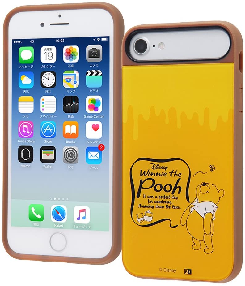 Rakuten - iPhone7/6s/6 ディズニー/耐衝撃/スマホケースキャトル/くまのプーさん2(キャラクター グッズ)