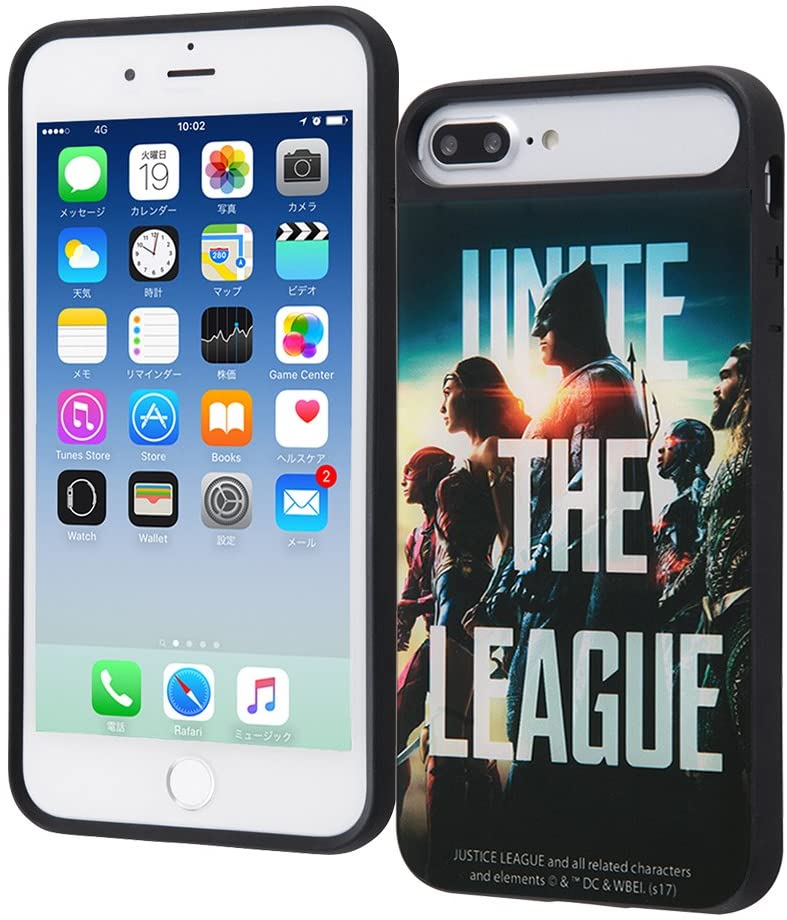 iPhone 8 Plus/7 Plus/6s Plus/6 Plus 저스티스 리그 내충격/스마트폰 케이스 캐틀/포스터 아트 B(캐릭터 상품)