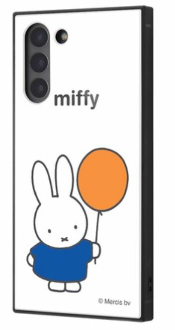 Rakuten - イングレム Galaxy S21 5G SC-51B SCG09 /『ミッフィー』/耐衝撃ハイブリッドケース KAKU/風船(キャラクターグッズ)
