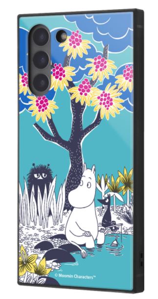 Rakuten - Galaxy S21 5G SC-51B SCG09 /『ムーミン』/耐衝撃ハイブリッドケース KAKU/コミック_2(キャラクターグッズ)