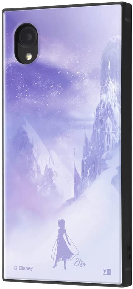 Rakuten - イングレム Galaxy A22 5G /『ディズニーキャラクター』/耐衝撃ハイブリッドケース KAKU/エルサ_氷のお城(キャラクターグッズ)