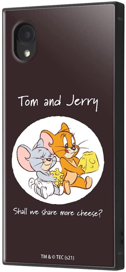 Rakuten - Galaxy A22 5G / 『トムとジェリー』/耐衝撃ハイブリッドケース KAKU/ジェリーとタフィー_チーズ(キャラクターグッズ)
