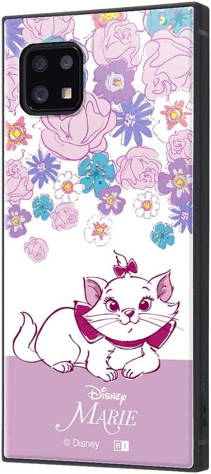 イングレム AQUOS sense6s / AQUOS sense6 / 『ディズニーキャラクター』/耐衝撃ハイブリッドケース KAKU / マリー_フラワー IQ-DAQSE6K3TB/MA2(キャラクターグッズ)