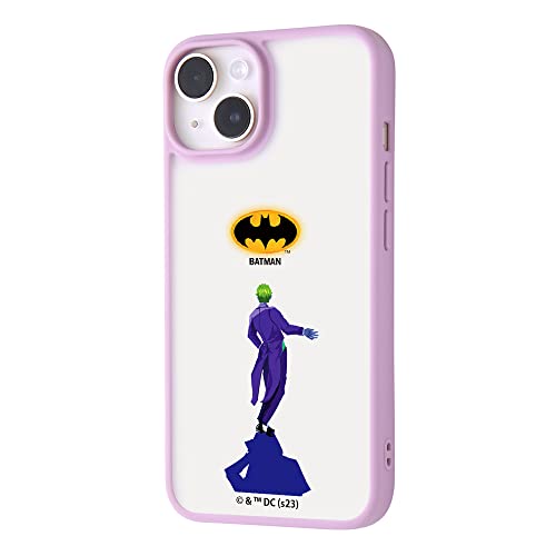 イングレム iPhone 14 / 13 / 『バットマン』/マットハイブリッドケース SHEER / ジョーカー_うしろ姿 IJ-WP36BS4WLD/BM19(キャラクターグッズ)