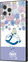 イングレム iPhone 12 / 12 Pro / 『ディズニーキャラクター』/耐衝撃ハイブリッドケース KAKU / アリス_フラワー IQ-DP27K3TB/AC5(キャラクターグッズ)