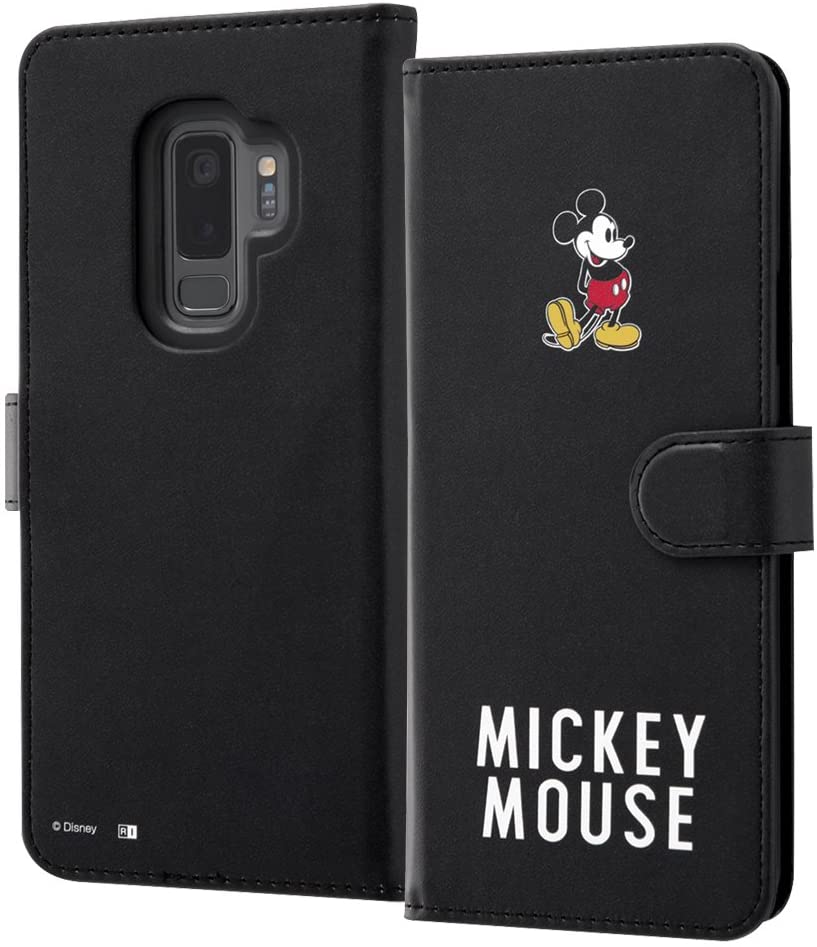 Rakuten - Galaxy s9+ 『ディズニー』/手帳型アート/スマホケース マグネット/『ミッキーマウス』_025 IN-DGS9PMLC2/MK025(キャラクター グッズ)