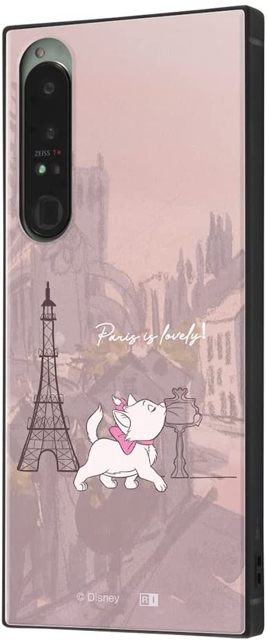 Rakuten - イングレム Xperia 1 IV / 『ディズニーキャラクター』/耐衝撃ハイブリッドケース KAKU / おしゃれキャット_名作 IQ-DXP1M4K3TB/MA1(キャラクターグッズ)