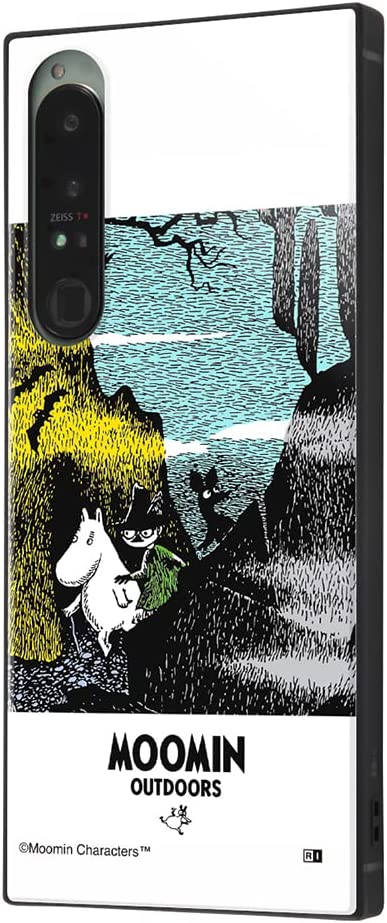 Rakuten - イングレム Xperia 1 IV / 『ムーミン』/耐衝撃ハイブリッドケース KAKU/OUTDOORS/冒険 IQ-AXP1M4K3TB/MT8(キャラクターグッズ)