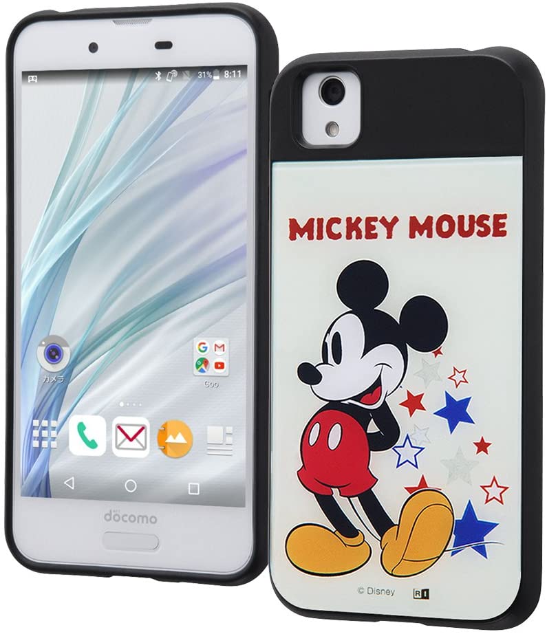 Rakuten - AQUOS sense/sense lite/ディズニー/耐衝撃/スマホケース キャトル/『ミッキーマウス』_2(キャラクター グッズ)