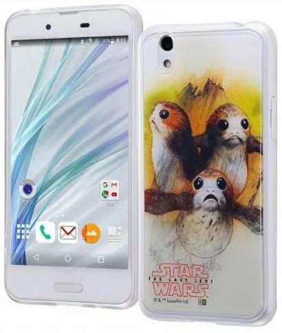 AQUOS sense / sense lite / 스마트 폰 케이스 스타 워즈 마지막 제다이 / TPU / sHV40 sH-01K sH-M05 (캐릭터 상품)
