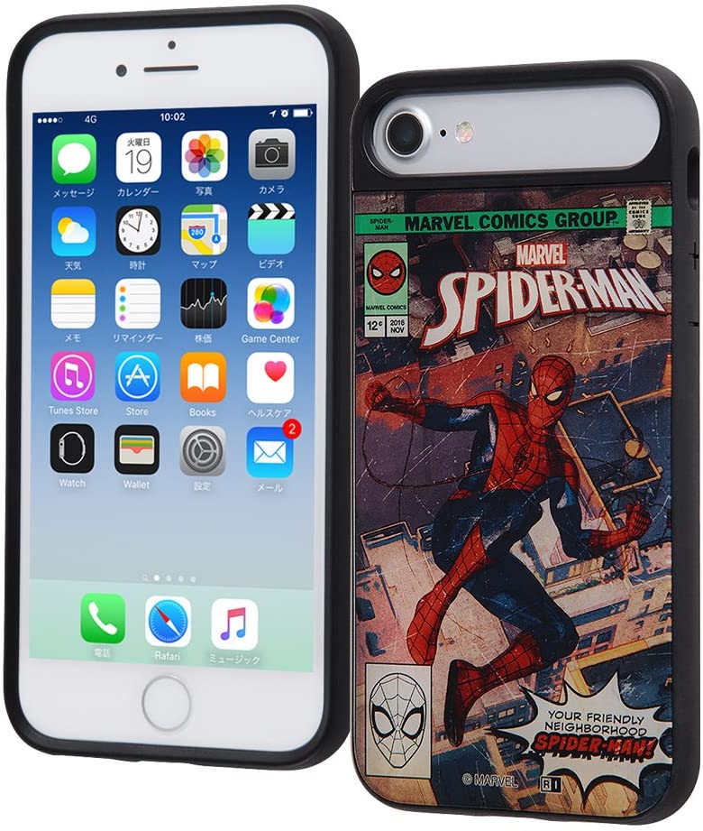 Rakuten - iPhone7/6s/6/MARVEL/耐衝撃/スマホケースキャトル パネル/『スパイダーマン』_2(キャラクター グッズ)
