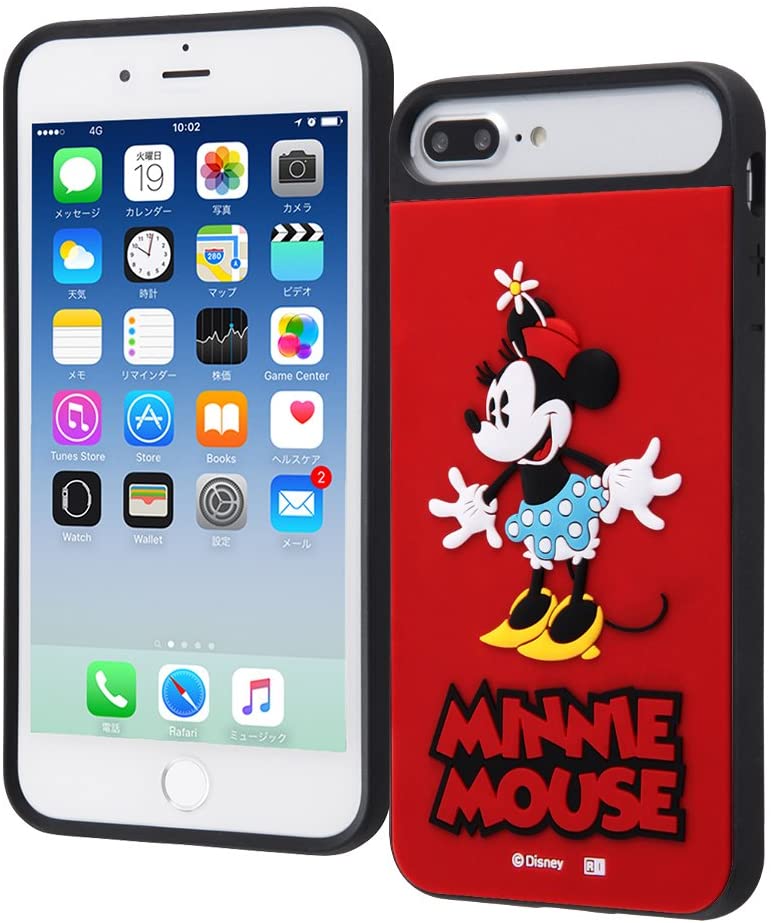 Rakuten - iPhone 8 Plus/7 Plus/6s Plus/6 Plus/耐衝撃/スマホケース/『ミニーマウス』(キャラクター グッズ)