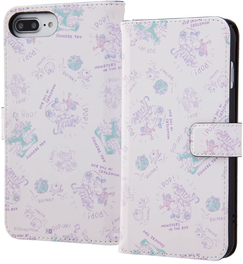 Rakuten - iPhone 8 Plus/7 Plus/6s Plus/6 Plus 手帳型アート/スマホケース マグネット/モンスターズ・インク20 (キャラクター グッズ)