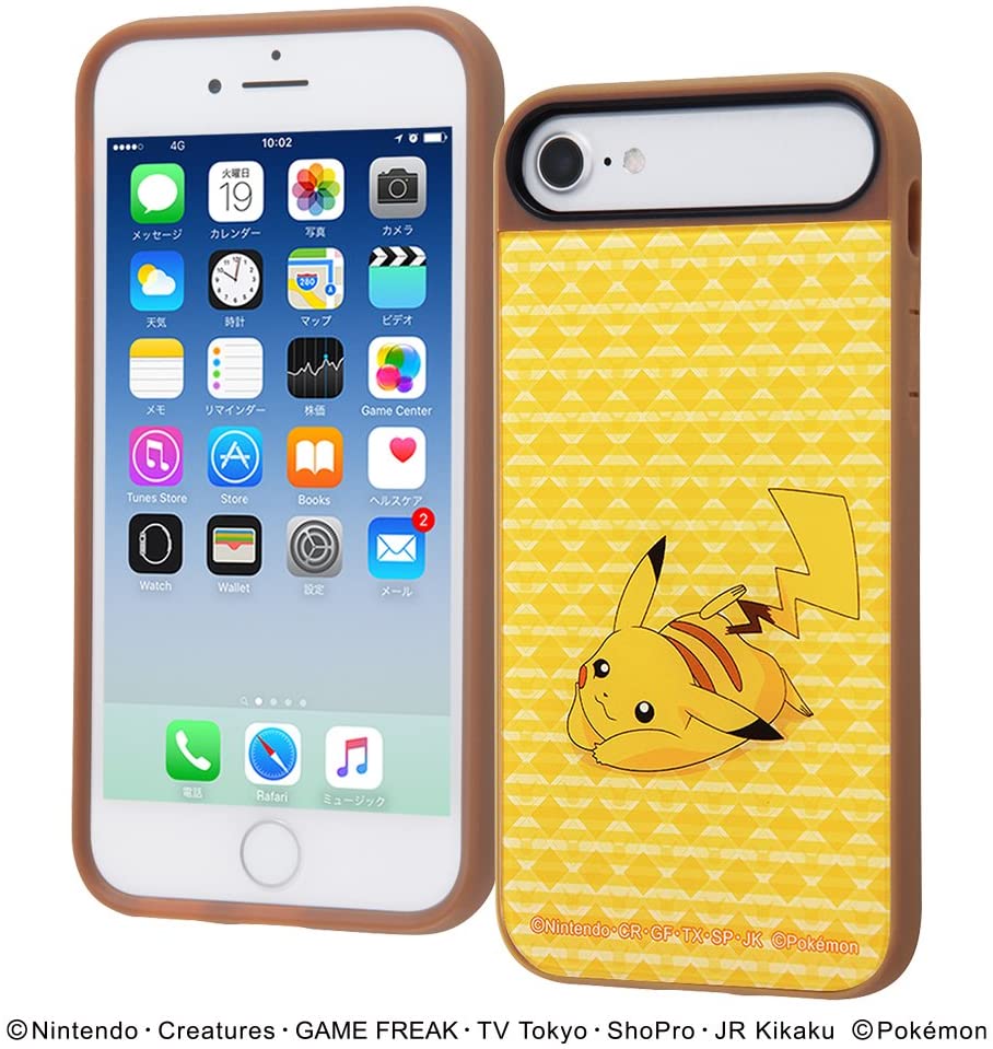 Rakuten - iPhone 8/ 7/6s/6 ポケットモンスター/耐衝撃/スマホケース キャトル パネル/ポケモン1(キャラクター グッズ)