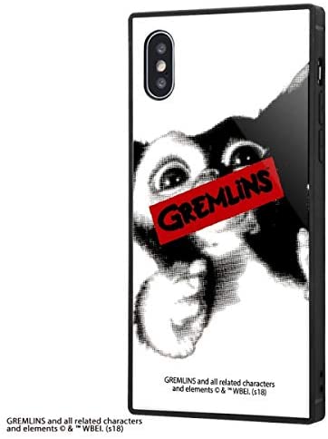 Rakuten - iPhoneXs/X/グレムリン/耐衝撃ガラス スマホケース KAKU/WARNING/IQ-WP20K1B/GR005(キャラクター グッズ)