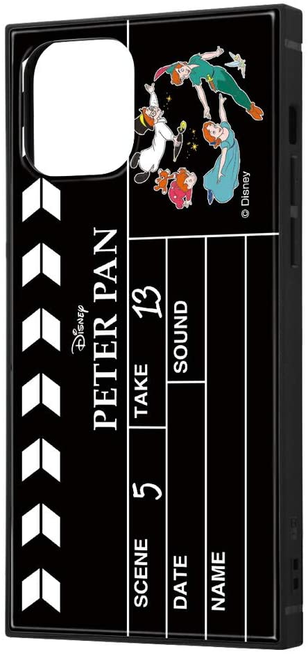 Rakuten - iPhone 12/ 12 Pro/ディズニー/耐衝撃/ハイブリッド/スマホケース/KAKU/ピーター・パン/Clapperboard(キャラクター グッズ)