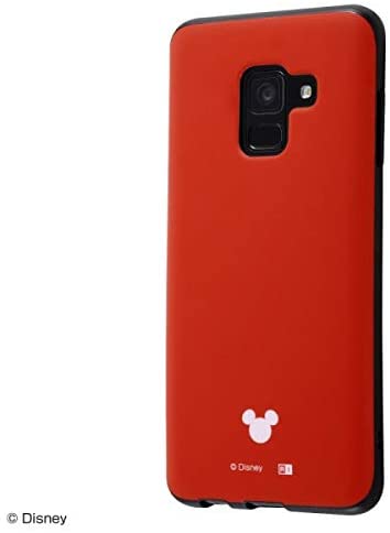Rakuten - Galaxy Feel2用TPUソフト/スマホケース 耐衝撃Light Petit ディズニー レッド RT-DGAL2CP4/R(キャラクター グッズ)