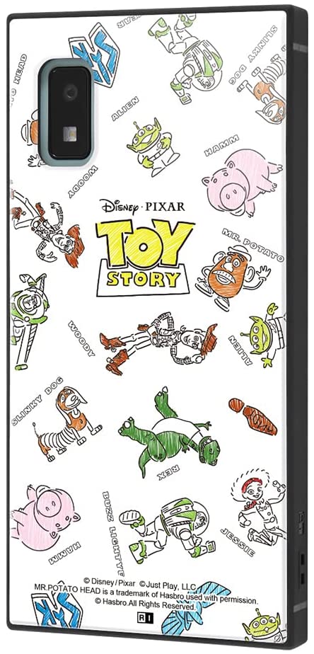 Rakuten - AQUOS wish / 『ディズニー・ピクサーキャラクター』/耐衝撃ハイブリッドケース KAKU/『トイ・ストーリー/総柄』(キャラクターグッズ)