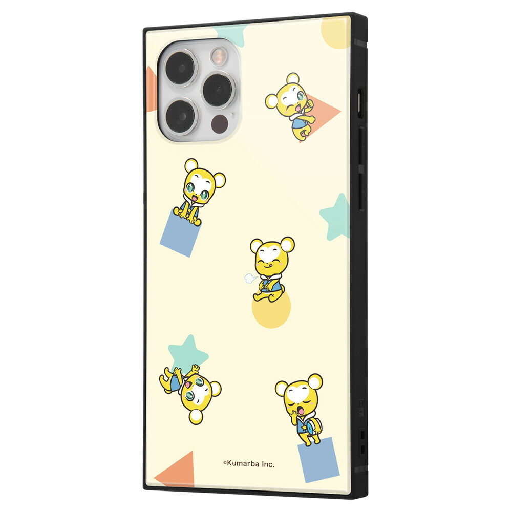 Rakuten - iPhone 12 / 12 Pro / 『クマーバ』/耐衝撃ハイブリッドケース KAKU / クマーバがいっぱい_2(キャラクターグッズ)
