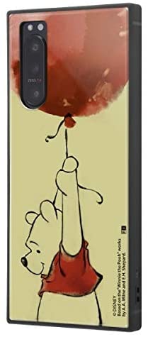 Rakuten - Xperia5II スマホケース ディズニー ハイブリッド 耐衝撃 [ ストラップ ホール 付き ] スクエア 軽量 くまのプーさん_31(キャラクター グッズ)