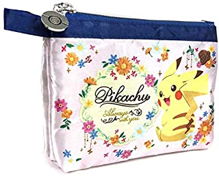 SHO−BI ポケットモンスター 3ポケットポーチ ピカチュウ フラワーガーデンコレクション [253214](キャラクター グッズ)