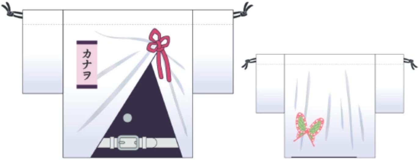 鬼滅の刃 /羽織風巾着/ポーチ/ 栗花落カナヲ(キャラクター グッズ)