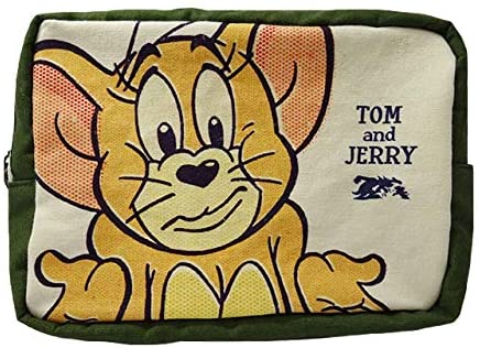 Rakuten - 「TOM and JERRY」スクエアポーチ ヴィンテージ(キャラクター グッズ)